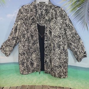 Nations Woman Blouse Button Plus Size 3X